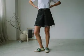 ( BLUE / BLACK ) DAILY DENIM CULOTTE *LAST ONE*