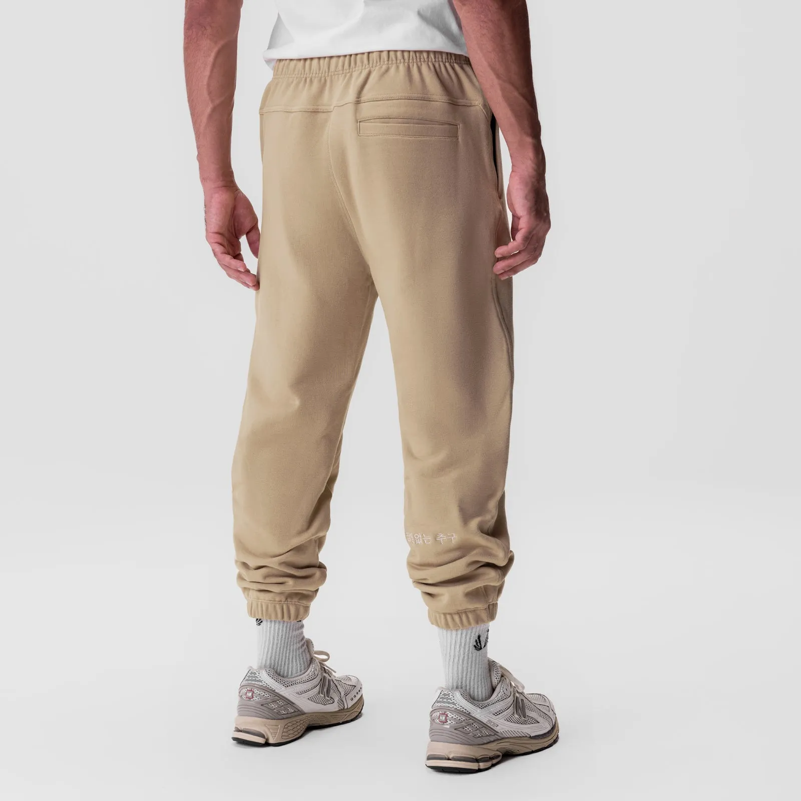 0655. Tech-Terry™ Oversized Sweats - Khaki "Stacked Wings"