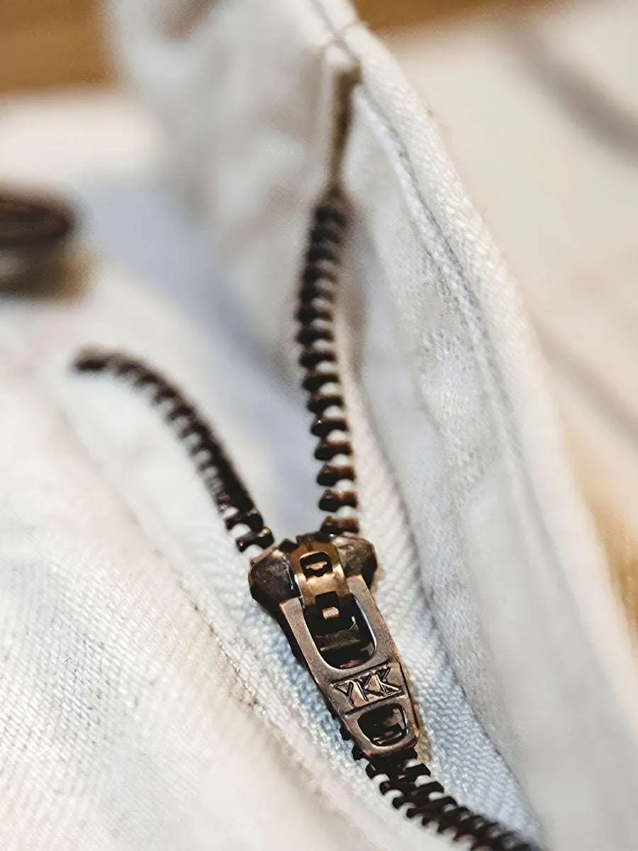 11.2Oz White Denim Pants