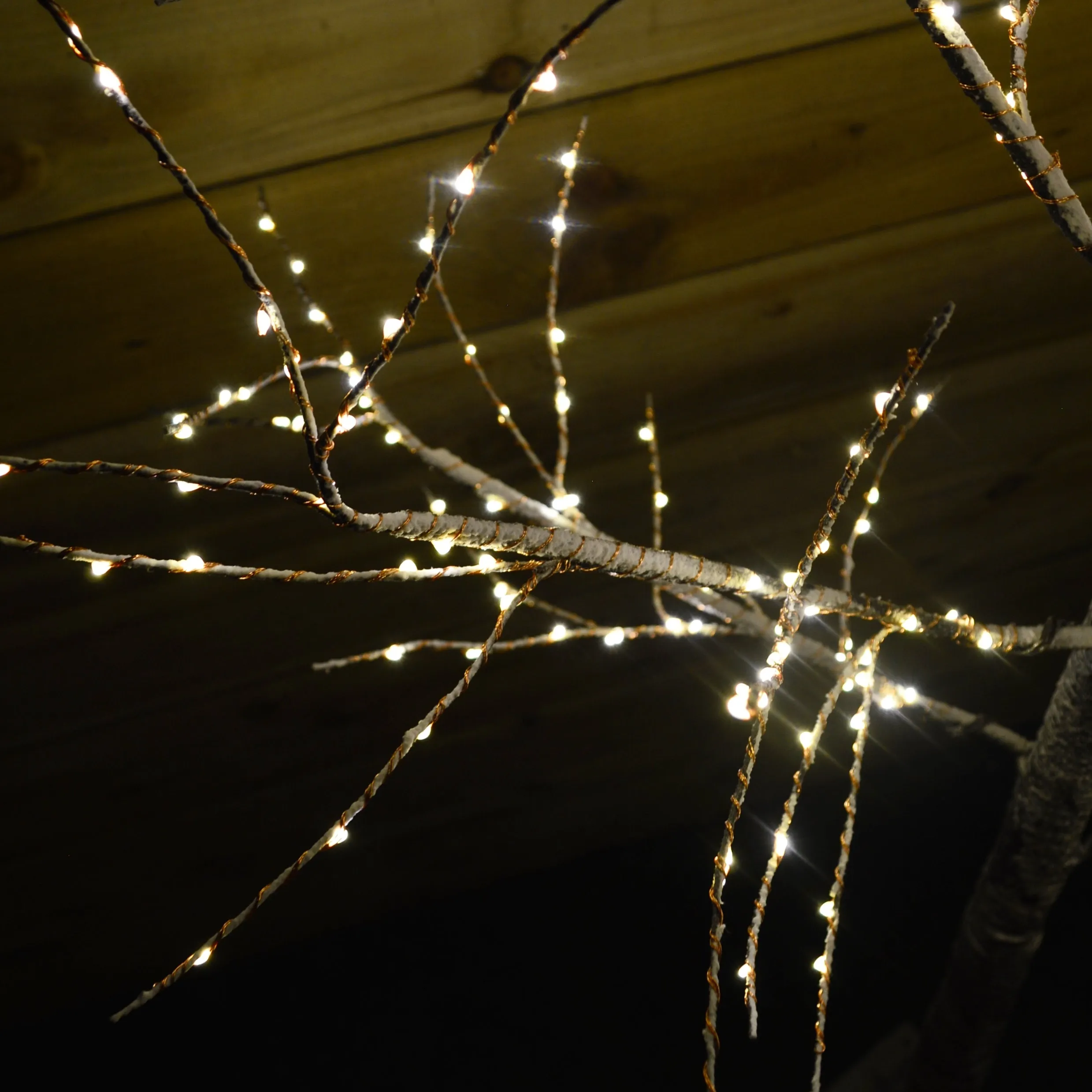1.5m Indoor & Outdoor Christmas Deco Tree With 400 Warm White LED Lights