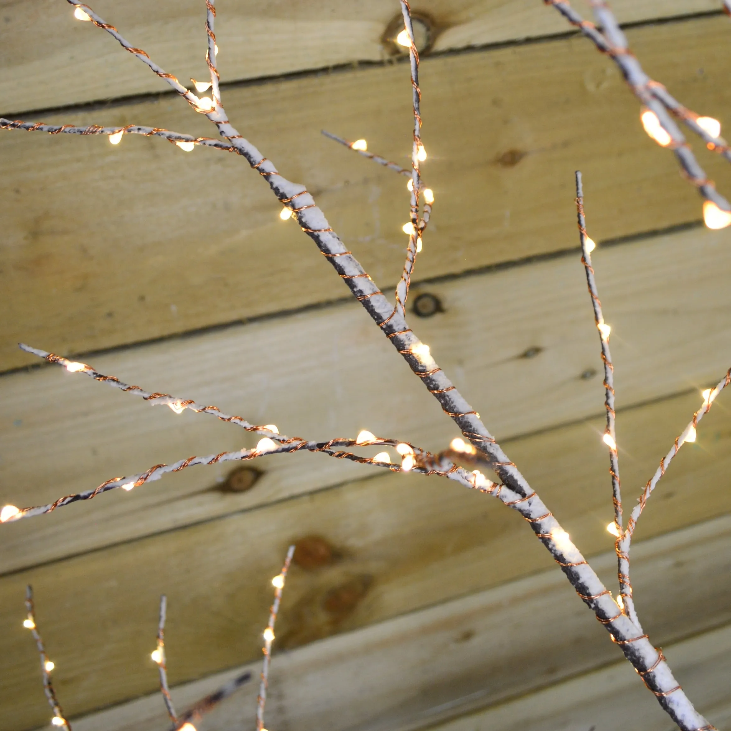 1.5m Indoor & Outdoor Christmas Deco Tree With 400 Warm White LED Lights