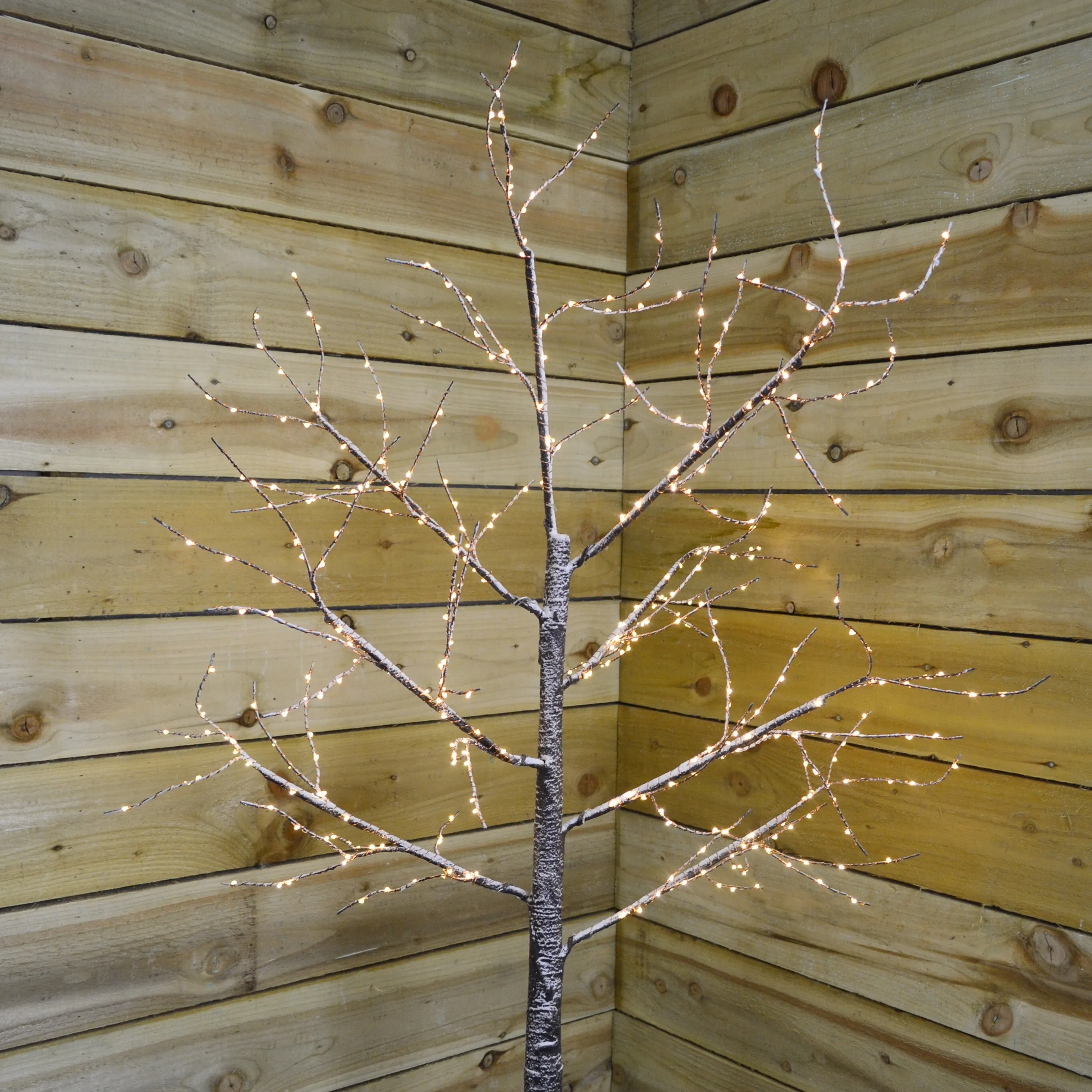 1.5m Indoor & Outdoor Christmas Deco Tree With 400 Warm White LED Lights