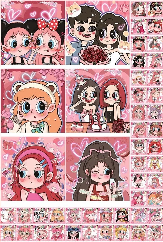 16cm acrylics 43 different styles