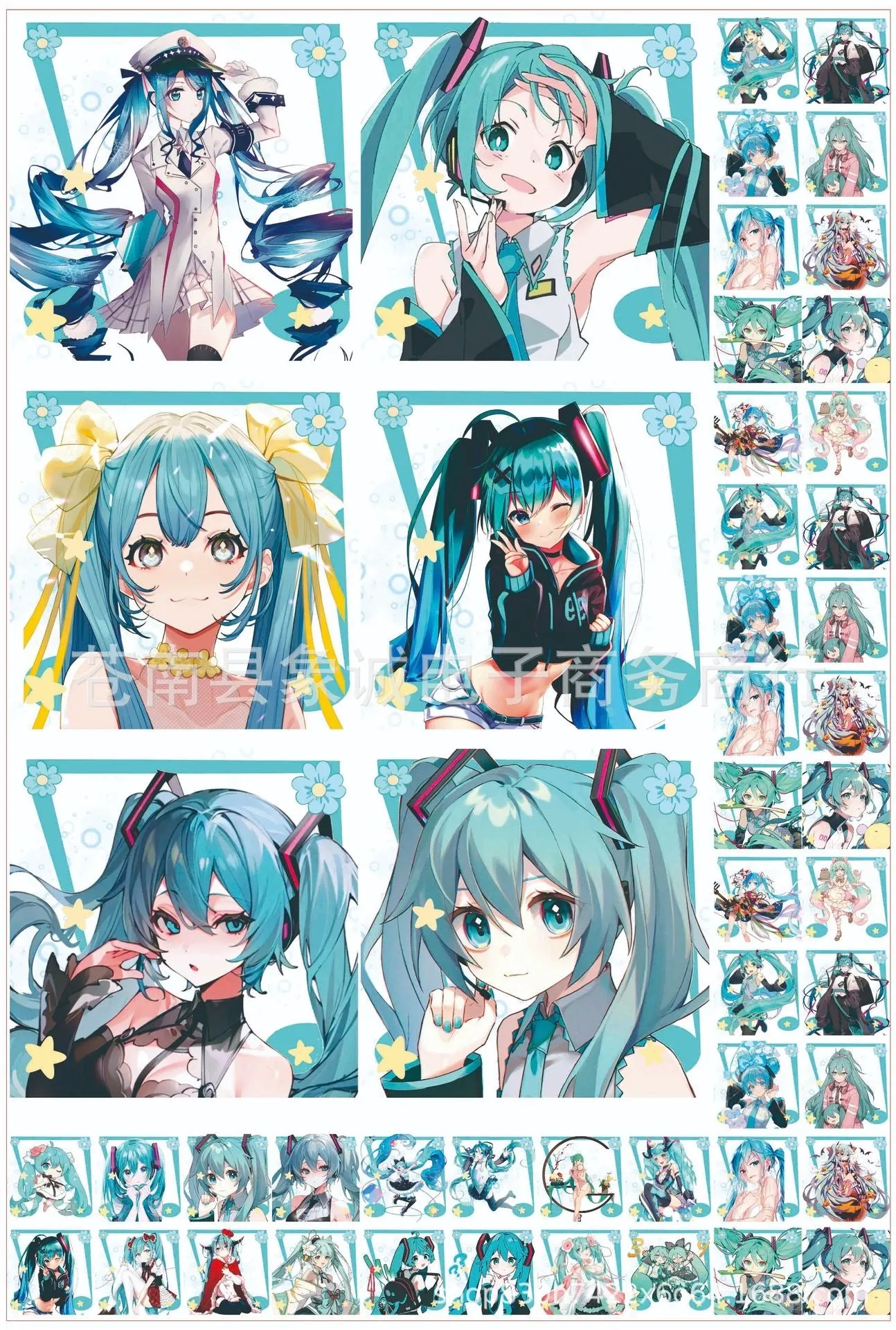 16cm acrylics 43 different styles
