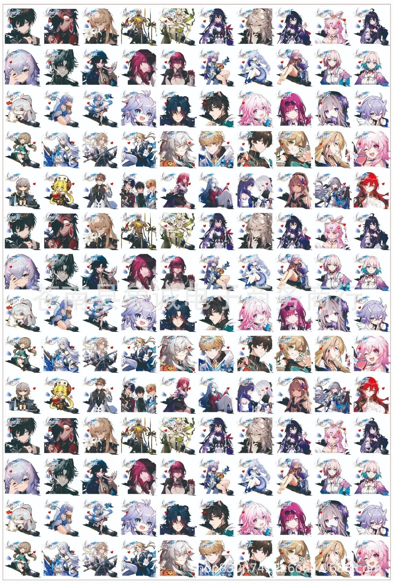 16cm acrylics 43 different styles