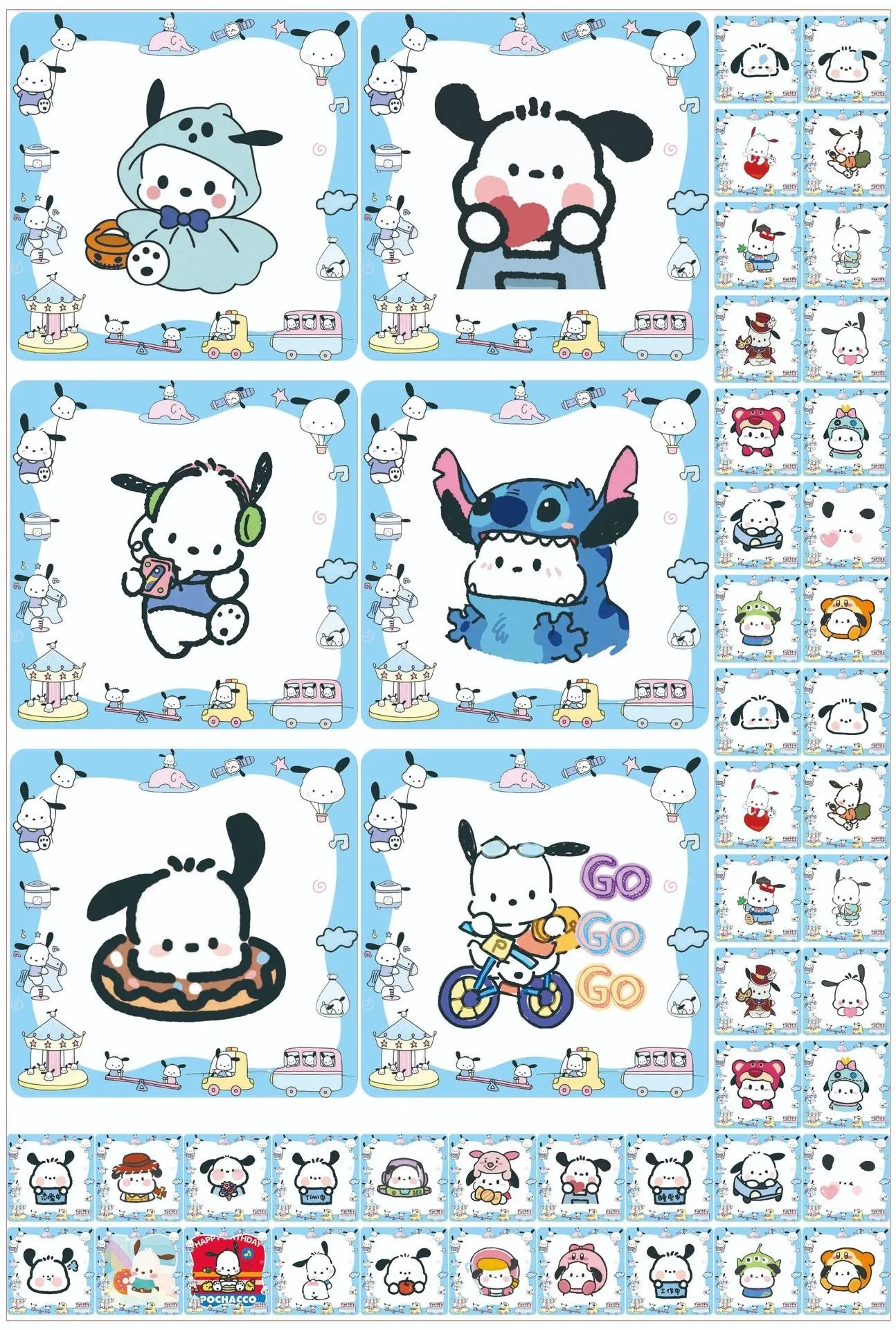 16cm acrylics 43 different styles