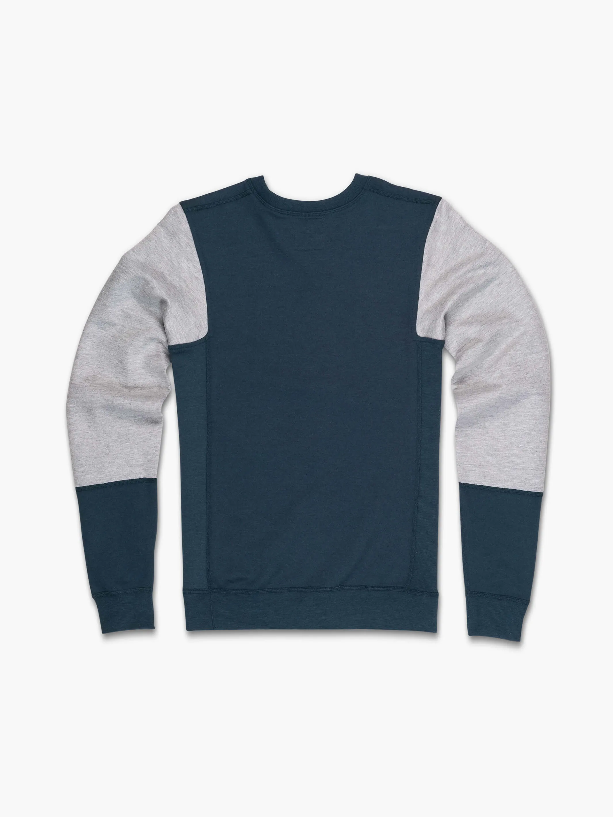 2-Tone Fitted Crewneck
