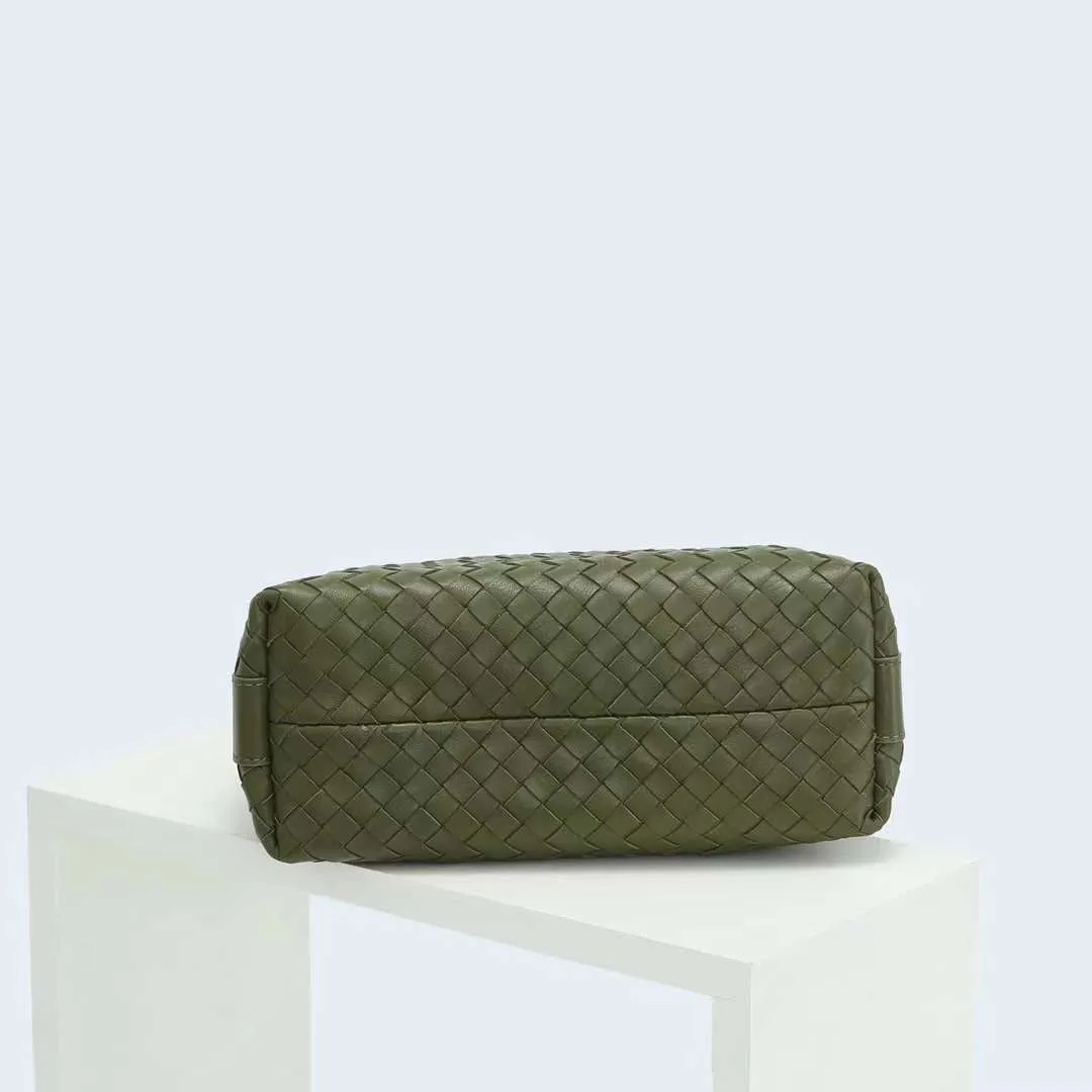 2024 Summer Collection: Luxurious Lambskin Woven Handbag for Women |  Handcrafted Versatile Vintage-Inspired Shoulder Crossbody Bag