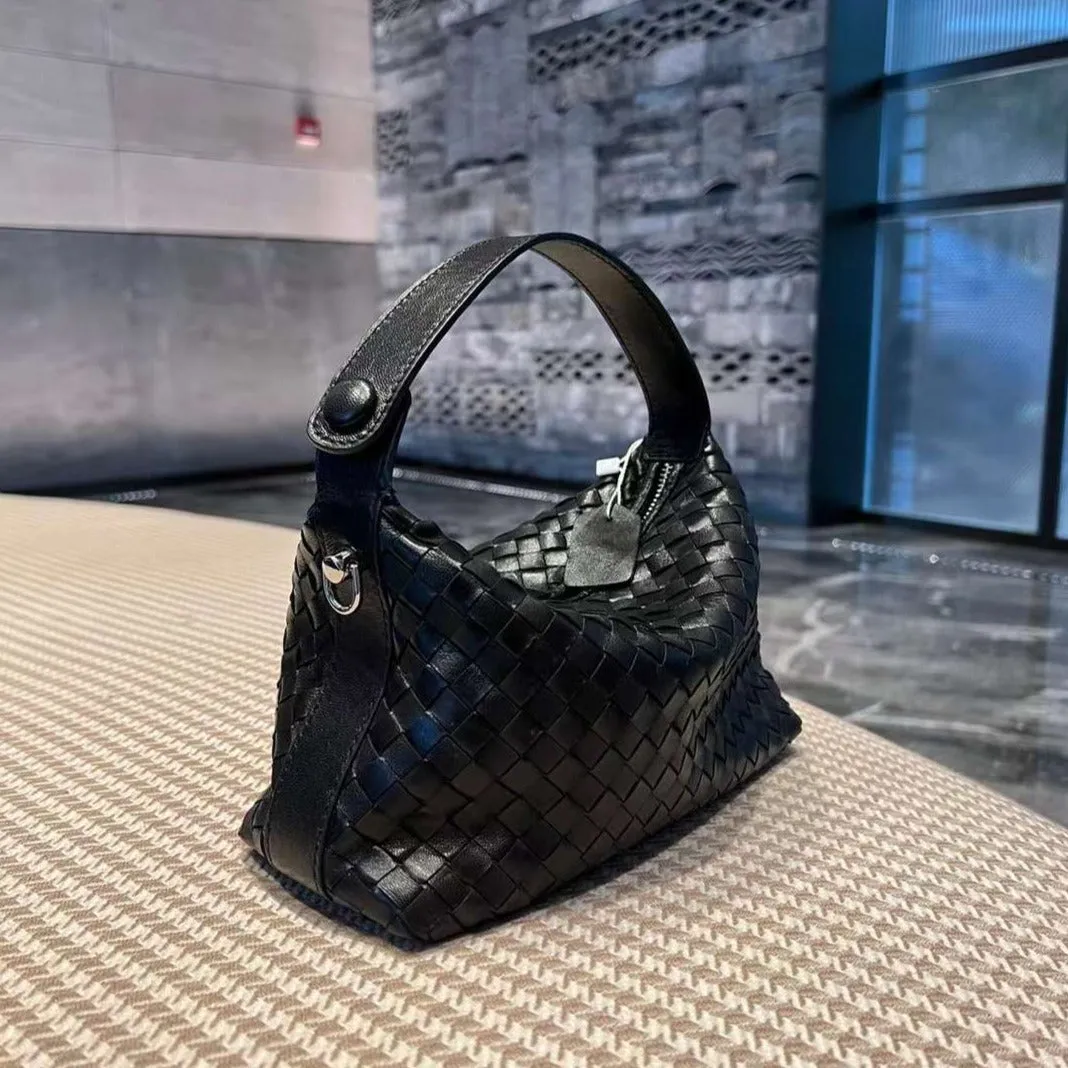 2024 Summer Collection: Luxurious Lambskin Woven Handbag for Women |  Handcrafted Versatile Vintage-Inspired Shoulder Crossbody Bag