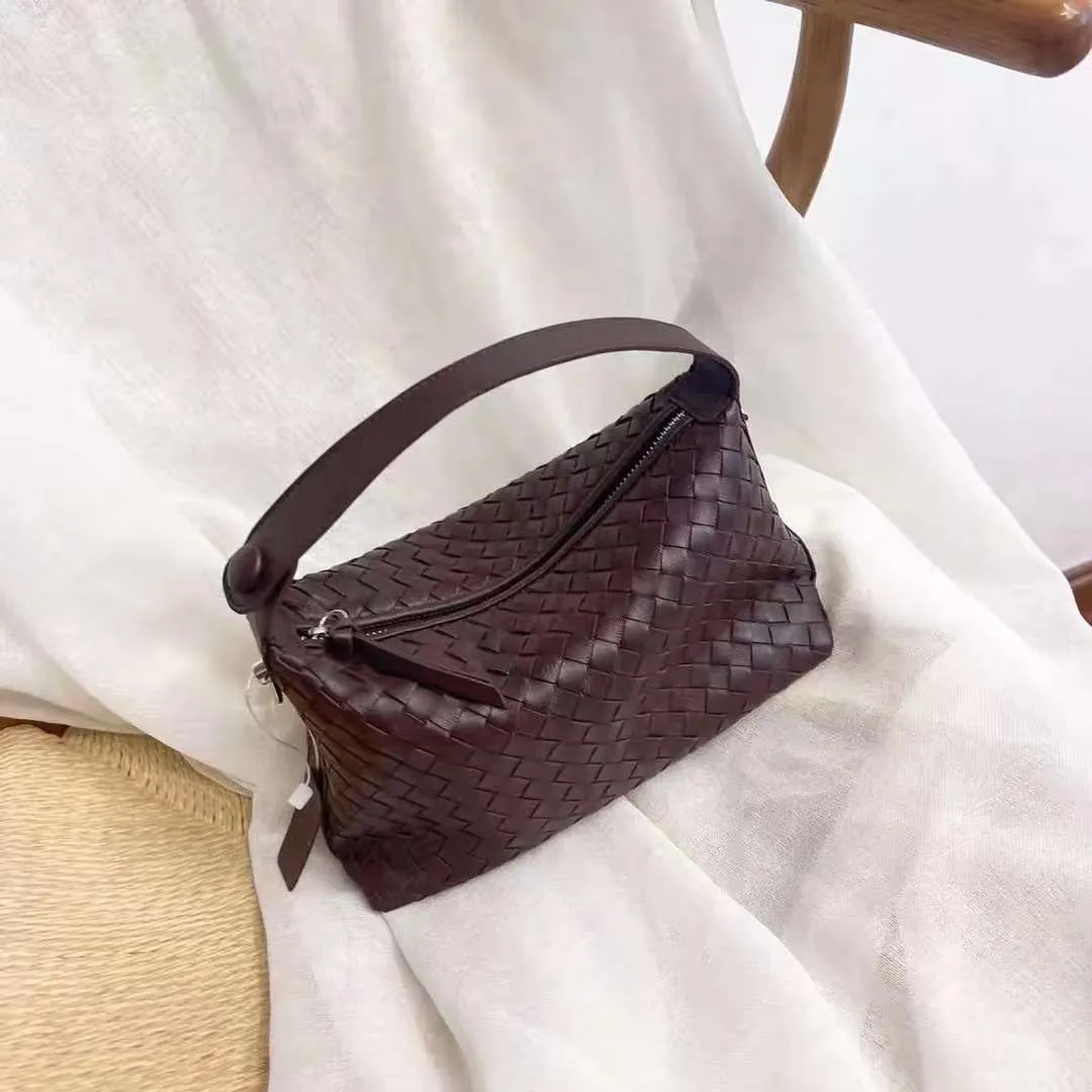 2024 Summer Collection: Luxurious Lambskin Woven Handbag for Women |  Handcrafted Versatile Vintage-Inspired Shoulder Crossbody Bag
