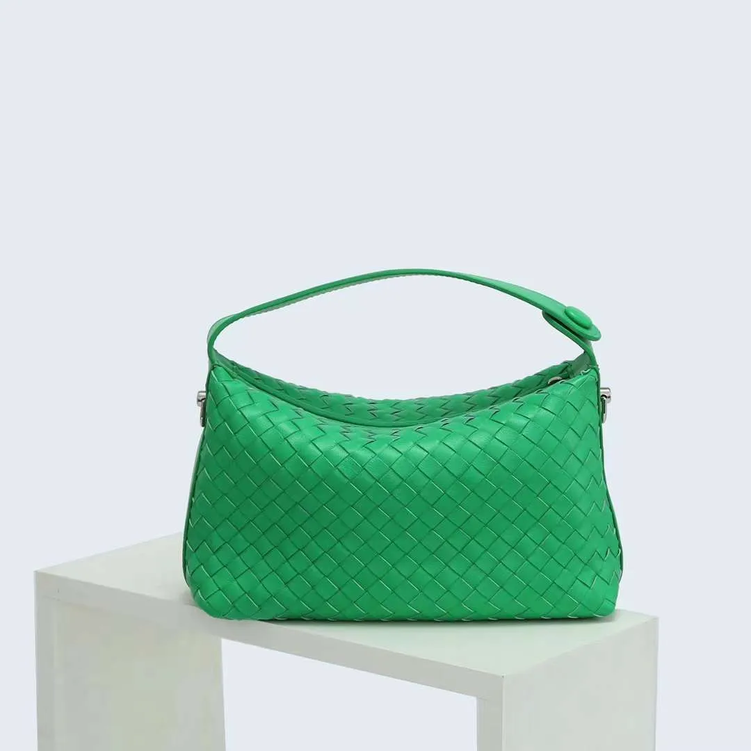 2024 Summer Collection: Luxurious Lambskin Woven Handbag for Women |  Handcrafted Versatile Vintage-Inspired Shoulder Crossbody Bag