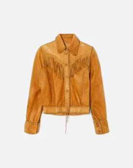50s Elk Leather Jacket
