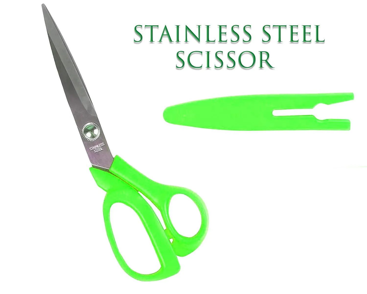 Premium Carbo-Titanium Stainless Steel Scissors, 10.5-Inch - Durable & Sharp