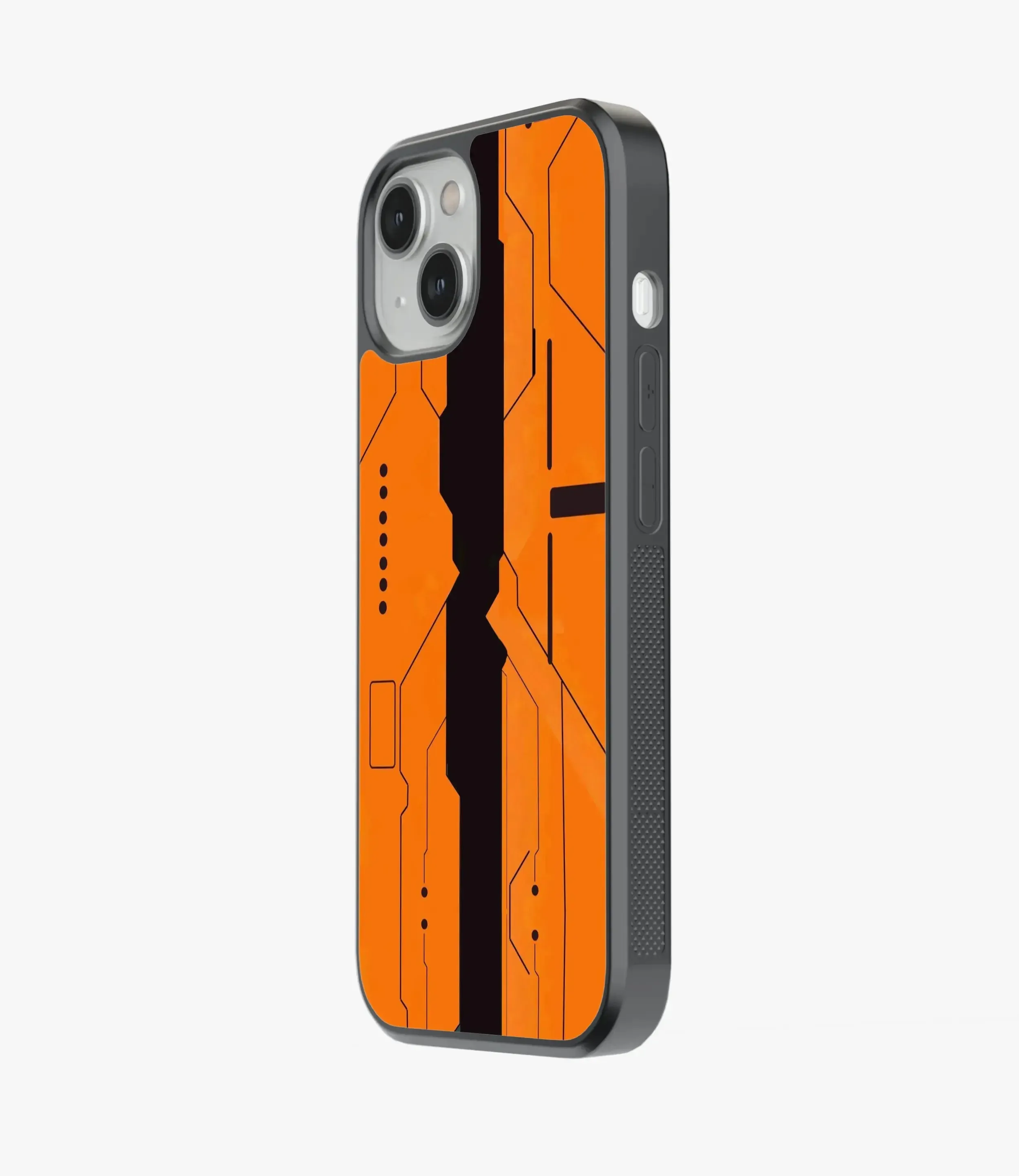 Abstract Cyberbunk Pattern Glass Case