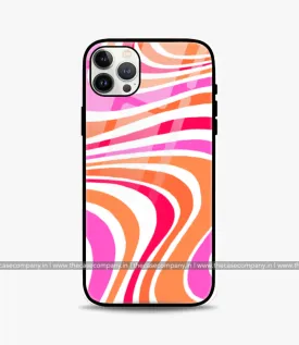 Abstract Liquid Swirl Glass Case