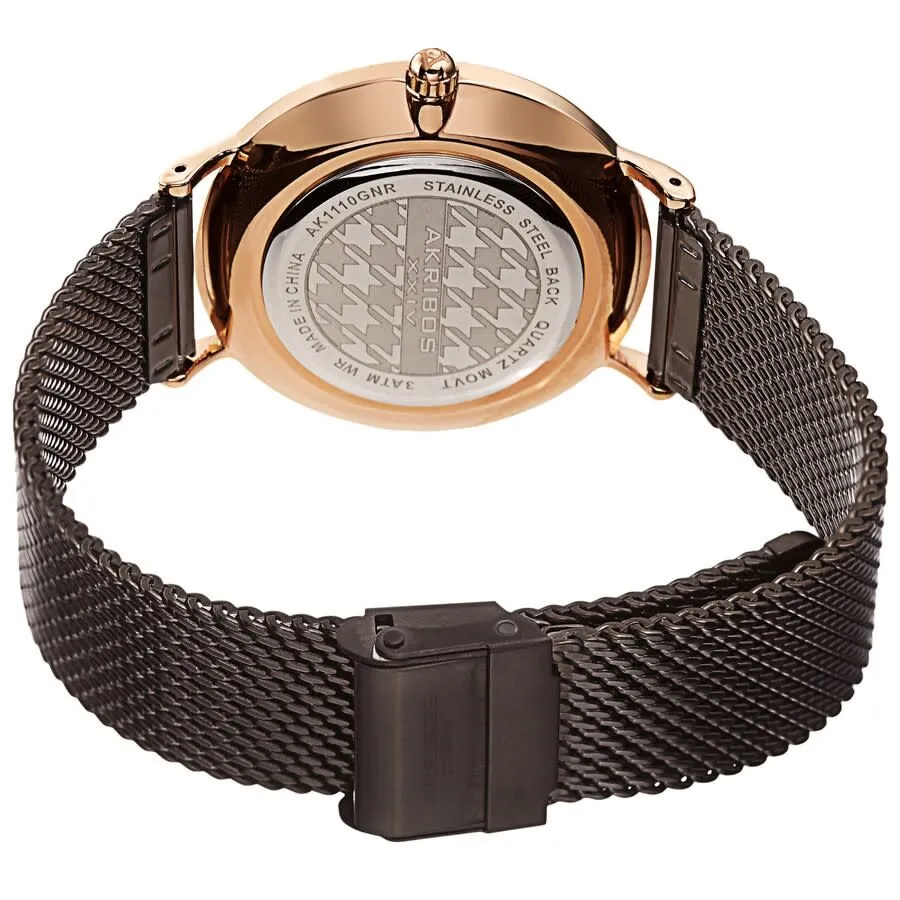 Akribos Xxiv Quartz Grey Dial Men's Watch AK1110GNR