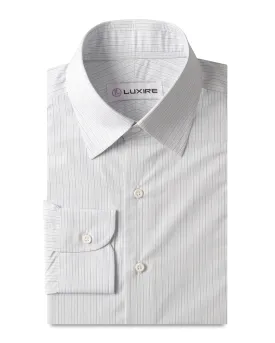 Alumo Light Grey And Light Blue Alternate Stripes