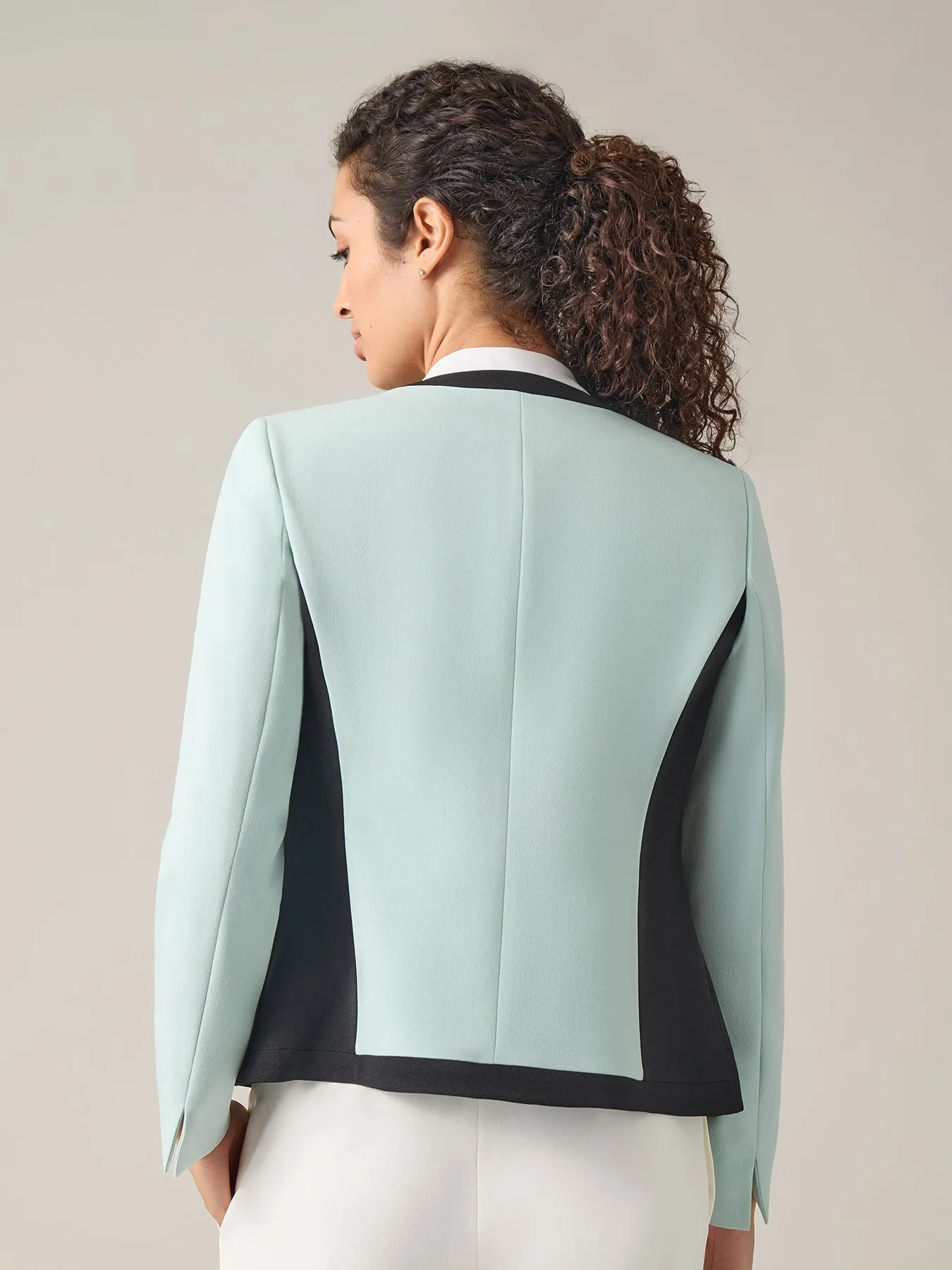 Anna Iconic Stretch Crepe Jacket