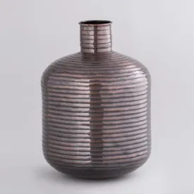 Antique Bronze Cane Shaped Plant Vase | Flower Pot For Home Decor