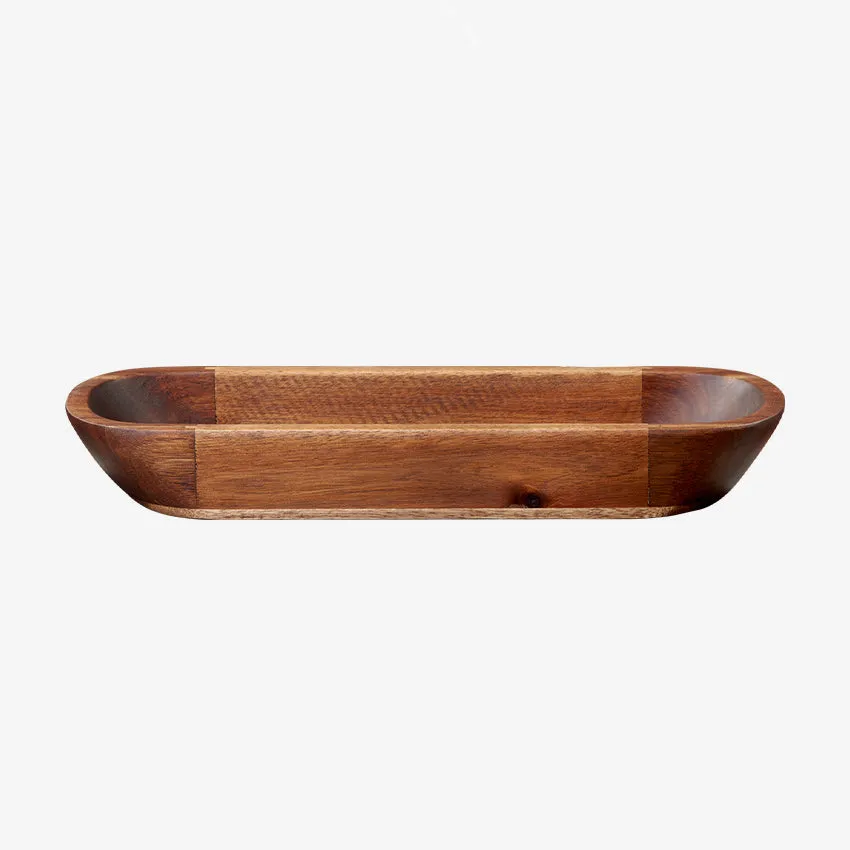 Asa Germany | Dark Wood Oval Bowl