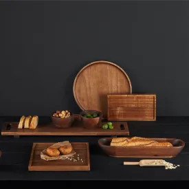 Asa Germany | Dark Wood Oval Bowl