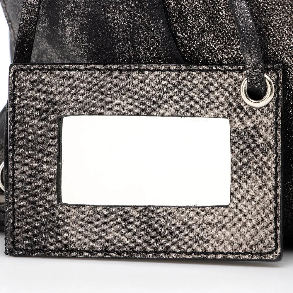 Balenciaga Metallic Veau Leather Papier A4 Tote