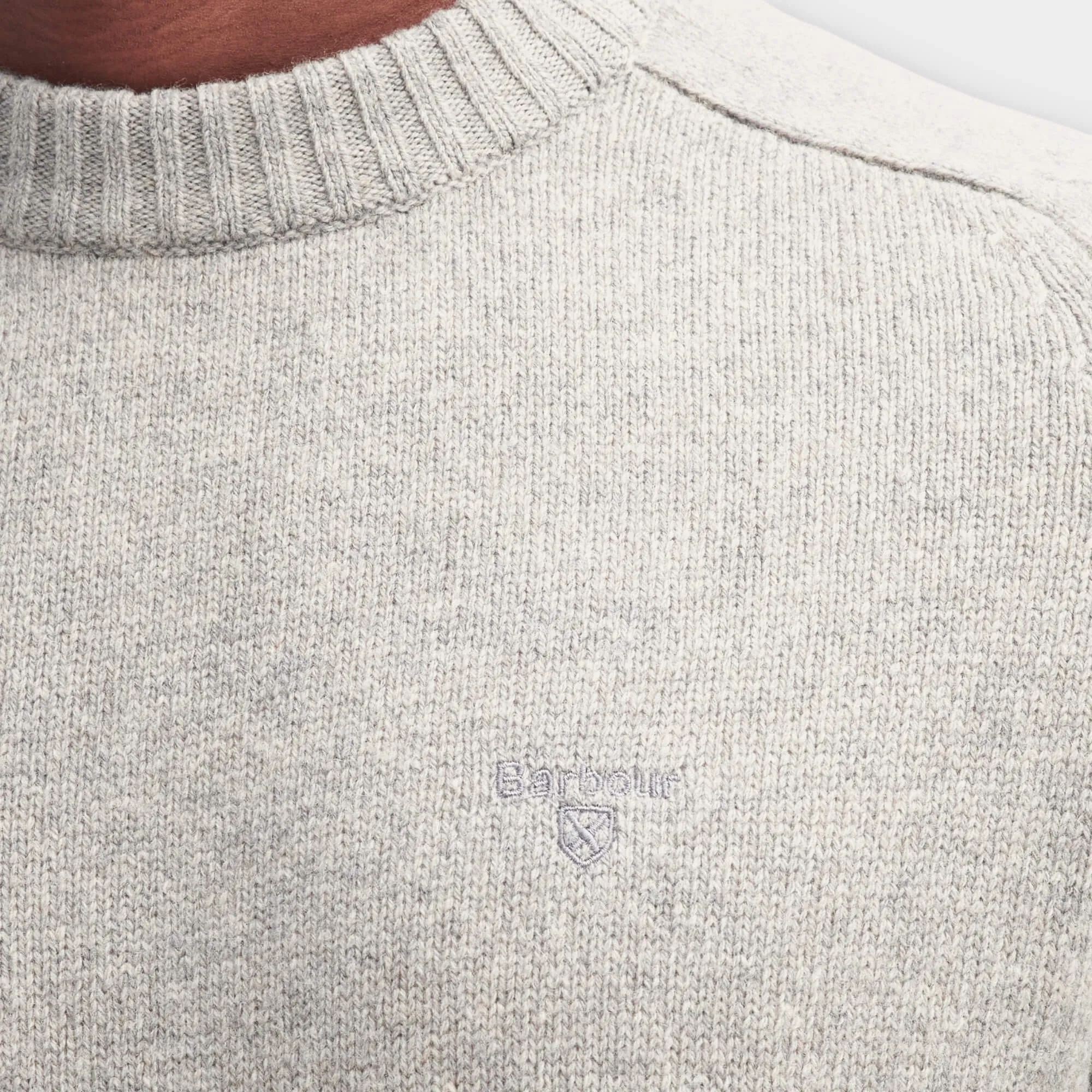 Barbour Grangetown Merino Strik I Grå