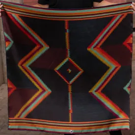 Big Water 35” x 35” Native American Pattern Scarf