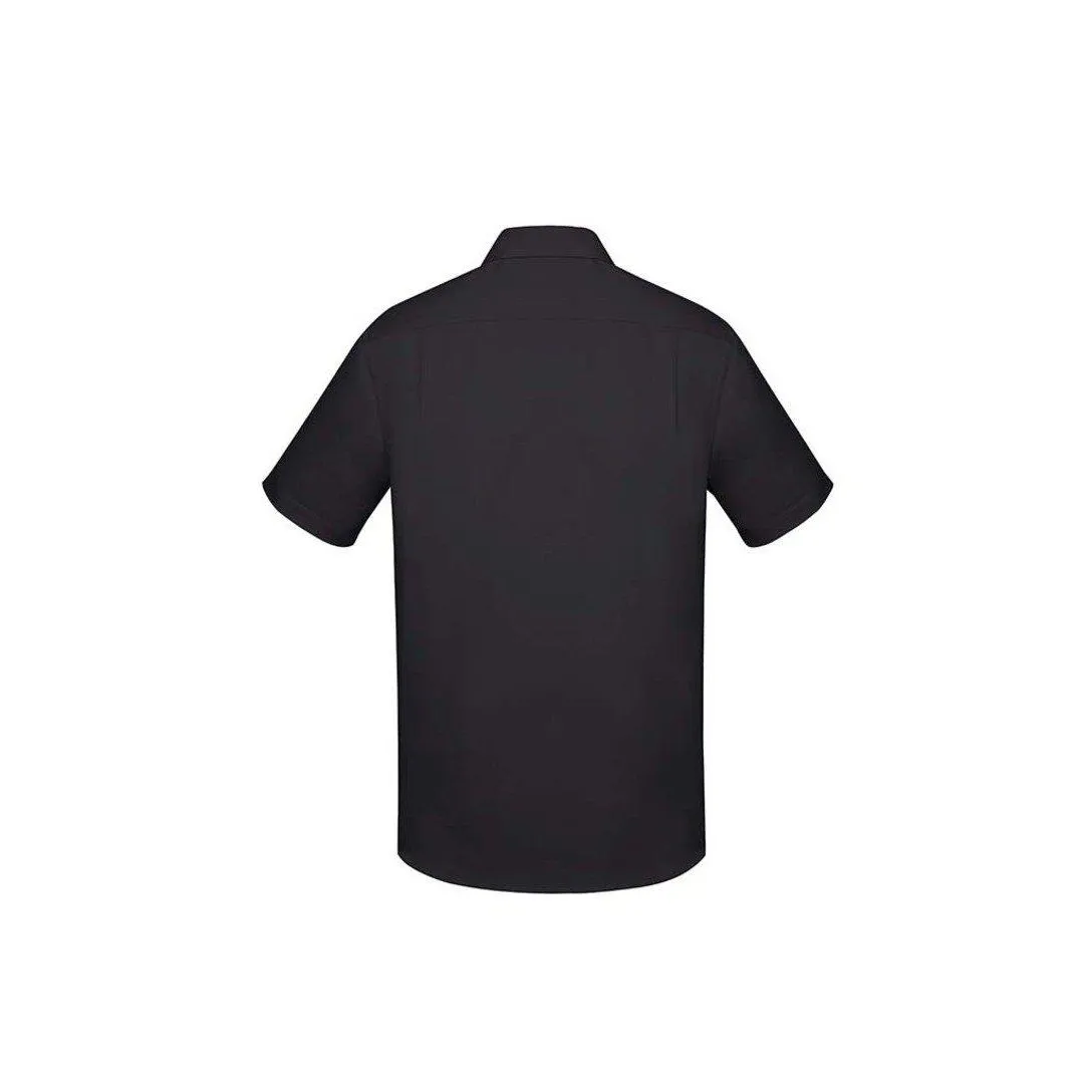 Biz Corporates Mens Charlie Classic Fit Short Sleeve Shirt - RS968MS