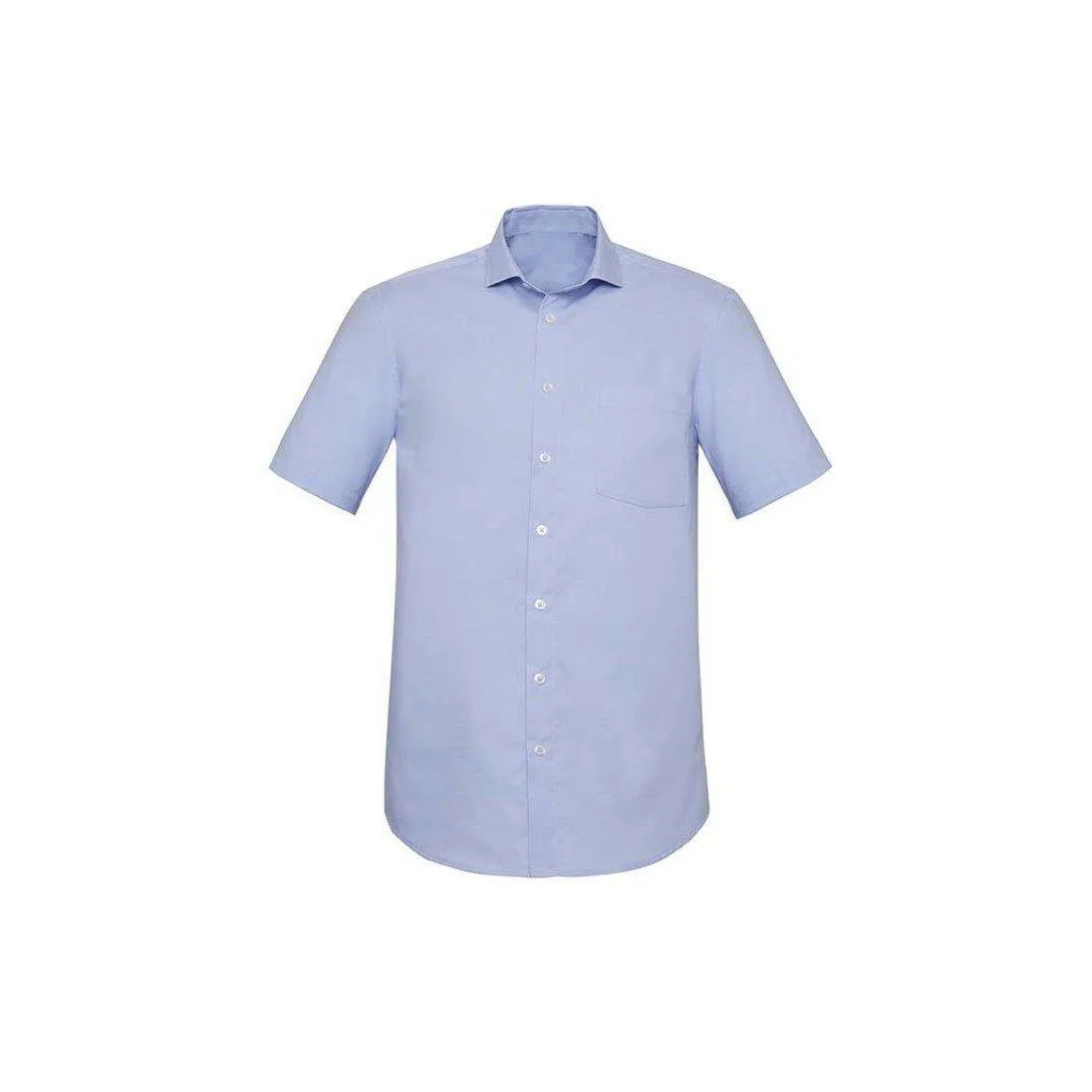 Biz Corporates Mens Charlie Classic Fit Short Sleeve Shirt - RS968MS