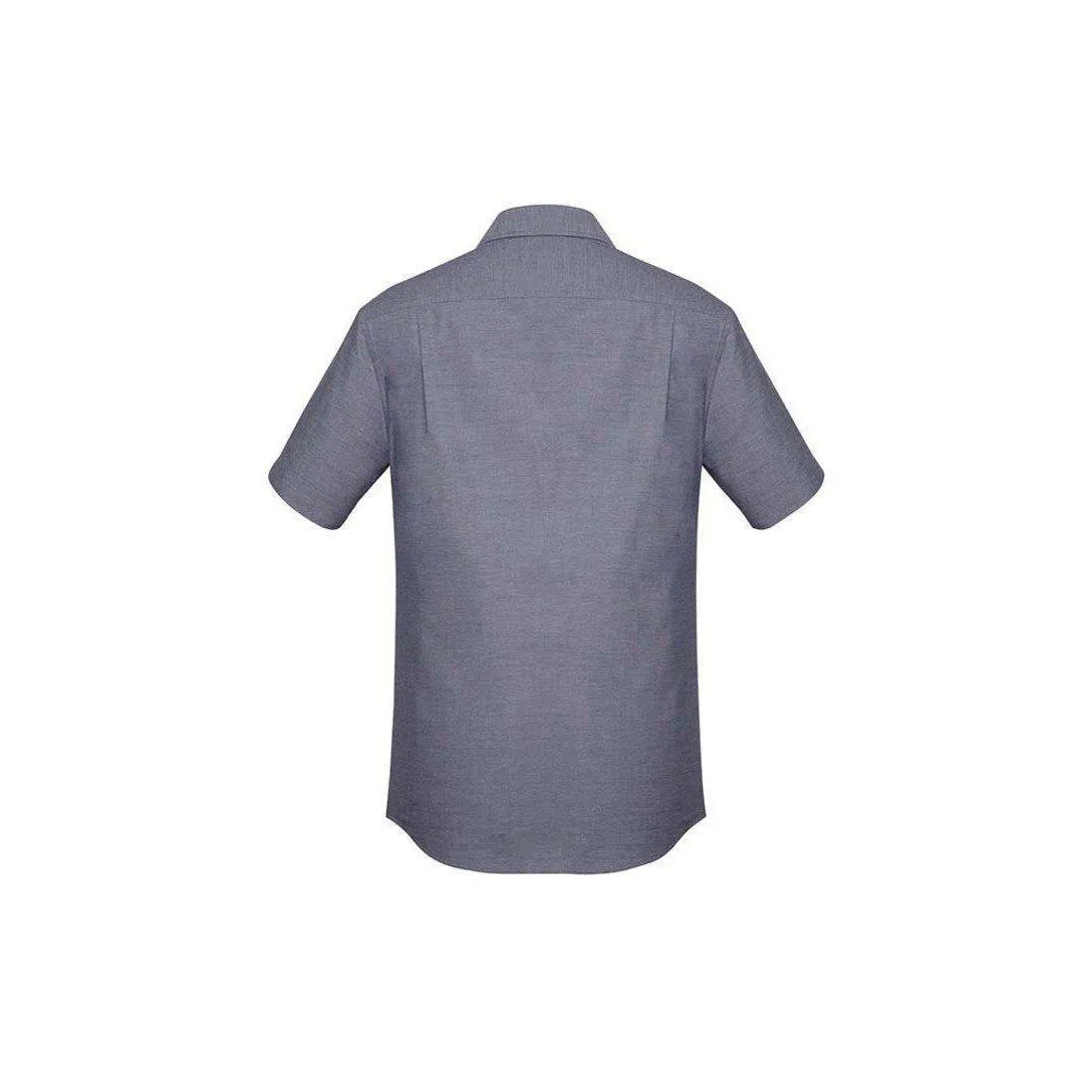 Biz Corporates Mens Charlie Classic Fit Short Sleeve Shirt - RS968MS