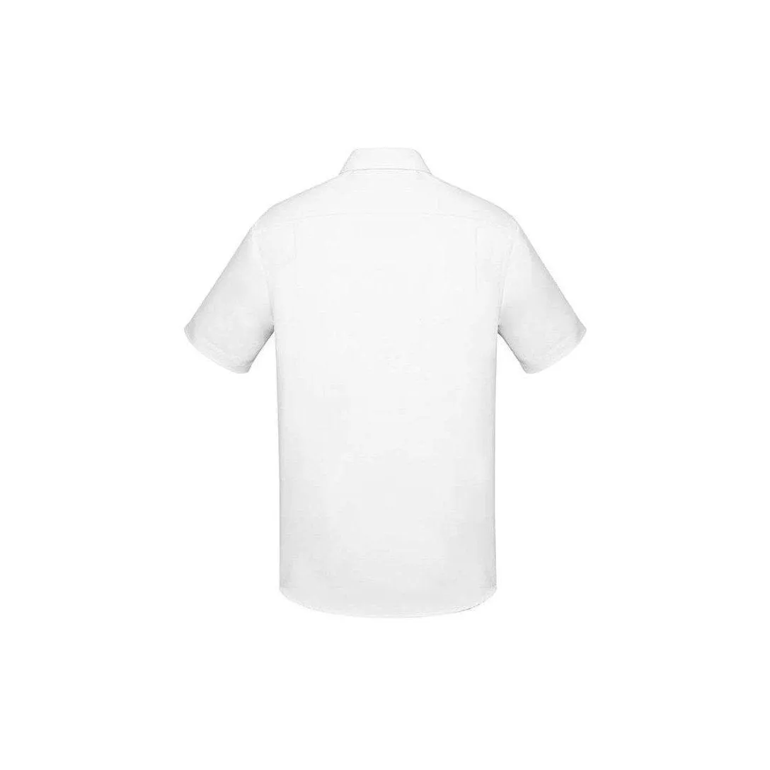 Biz Corporates Mens Charlie Classic Fit Short Sleeve Shirt - RS968MS