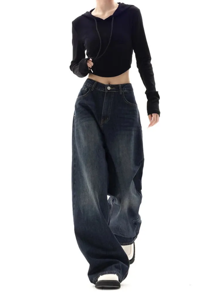 Black Alt Harajuku Baggy Denim Pants