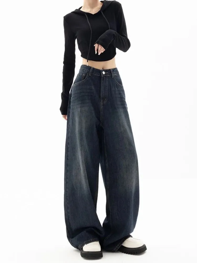 Black Alt Harajuku Baggy Denim Pants