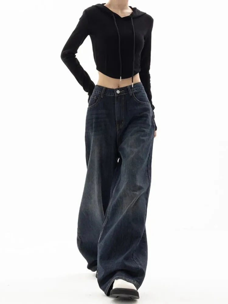 Black Alt Harajuku Baggy Denim Pants