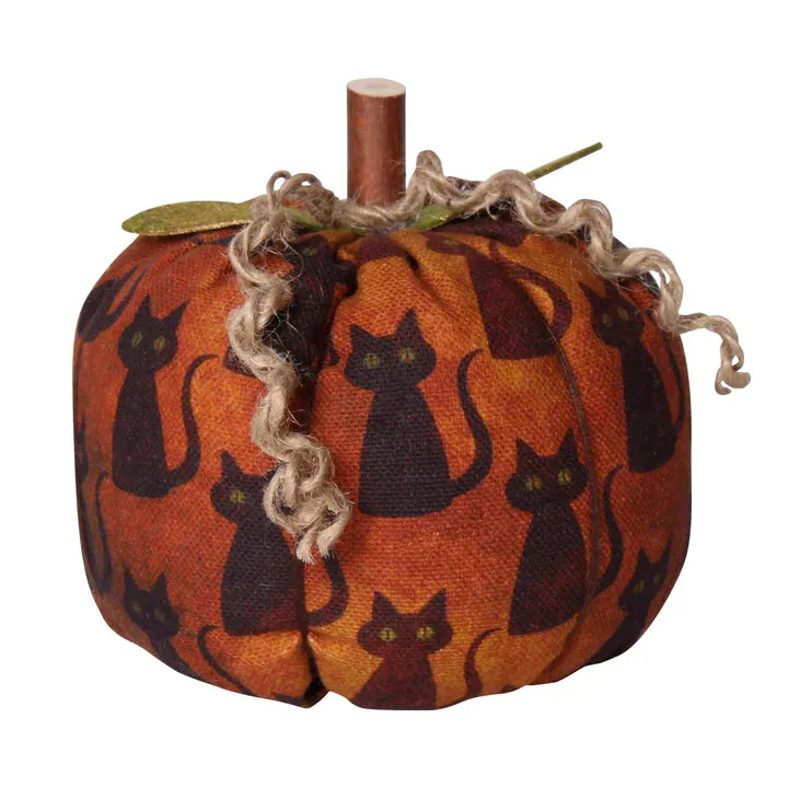 Black Cat Printed Pumpkins