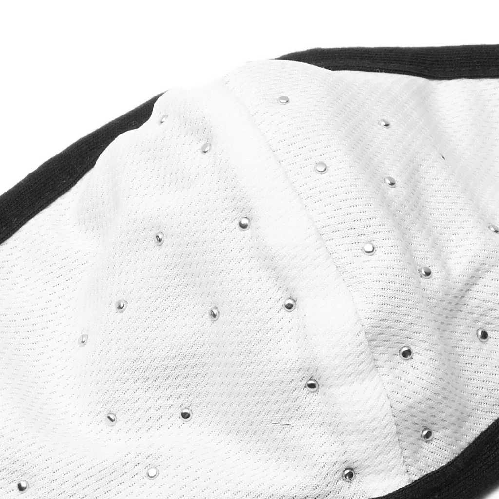 Black Punk Rivet Mask