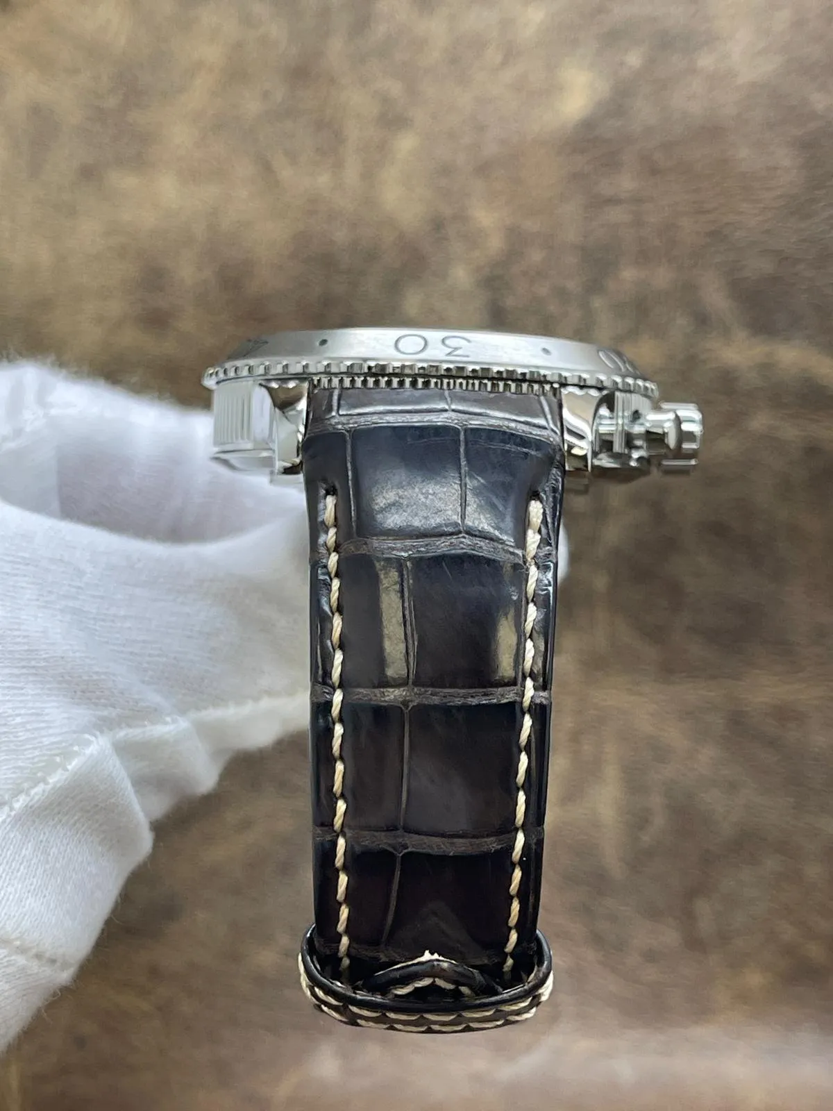 Breguet Transatlantique Type XXI Flyback  3810 Ruthenium Grey Dial Automatic Men's Watch