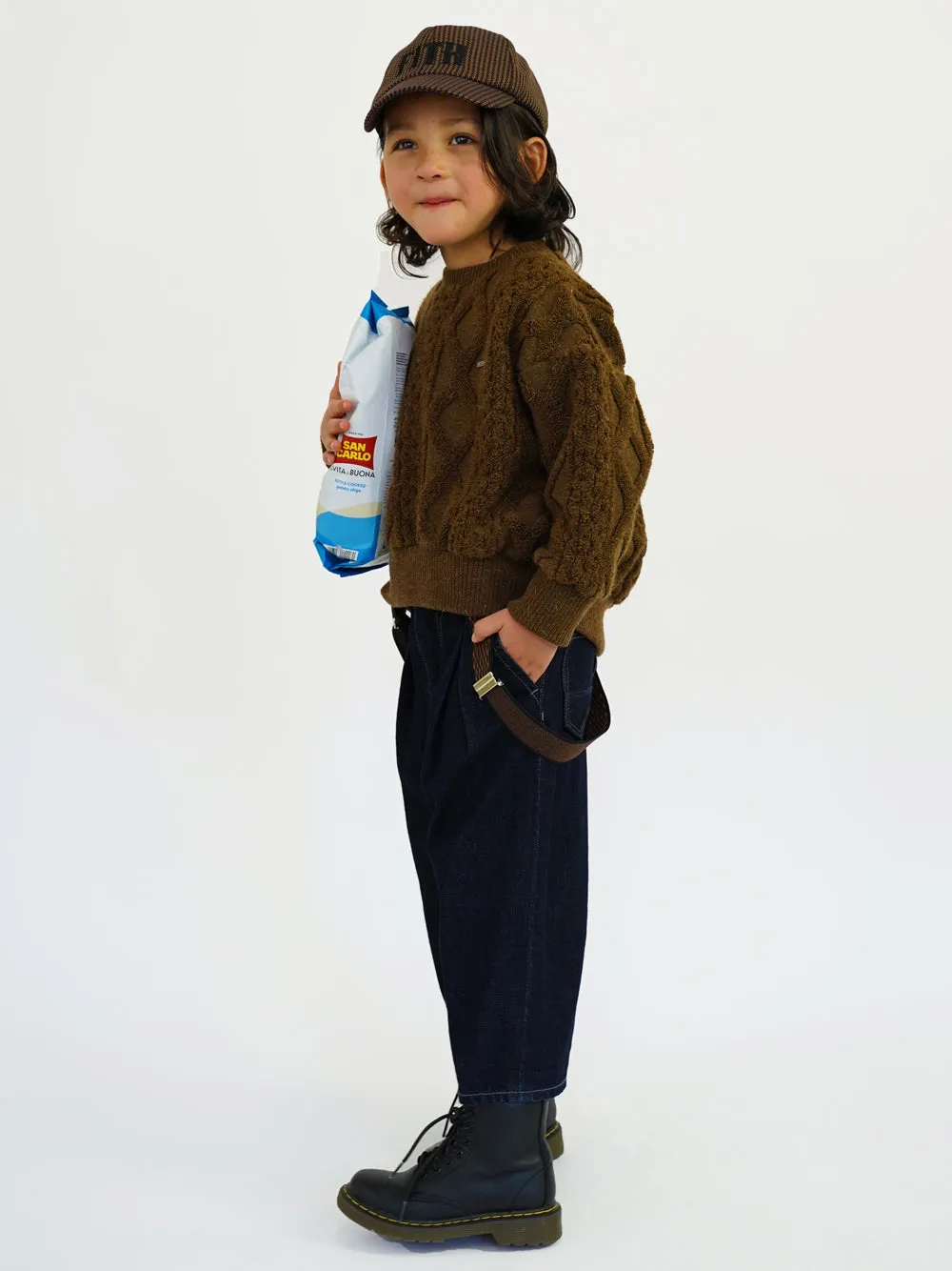 Brown Cable Pullover