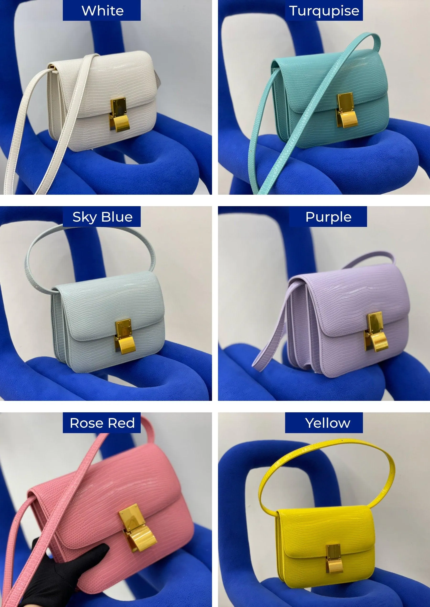 Calfskin Leather Bag Italian Leather Box Bag Designer Bag, Classic Crossbody Bag, Shoulder Bag, Minimalist Genuine Leather Purse