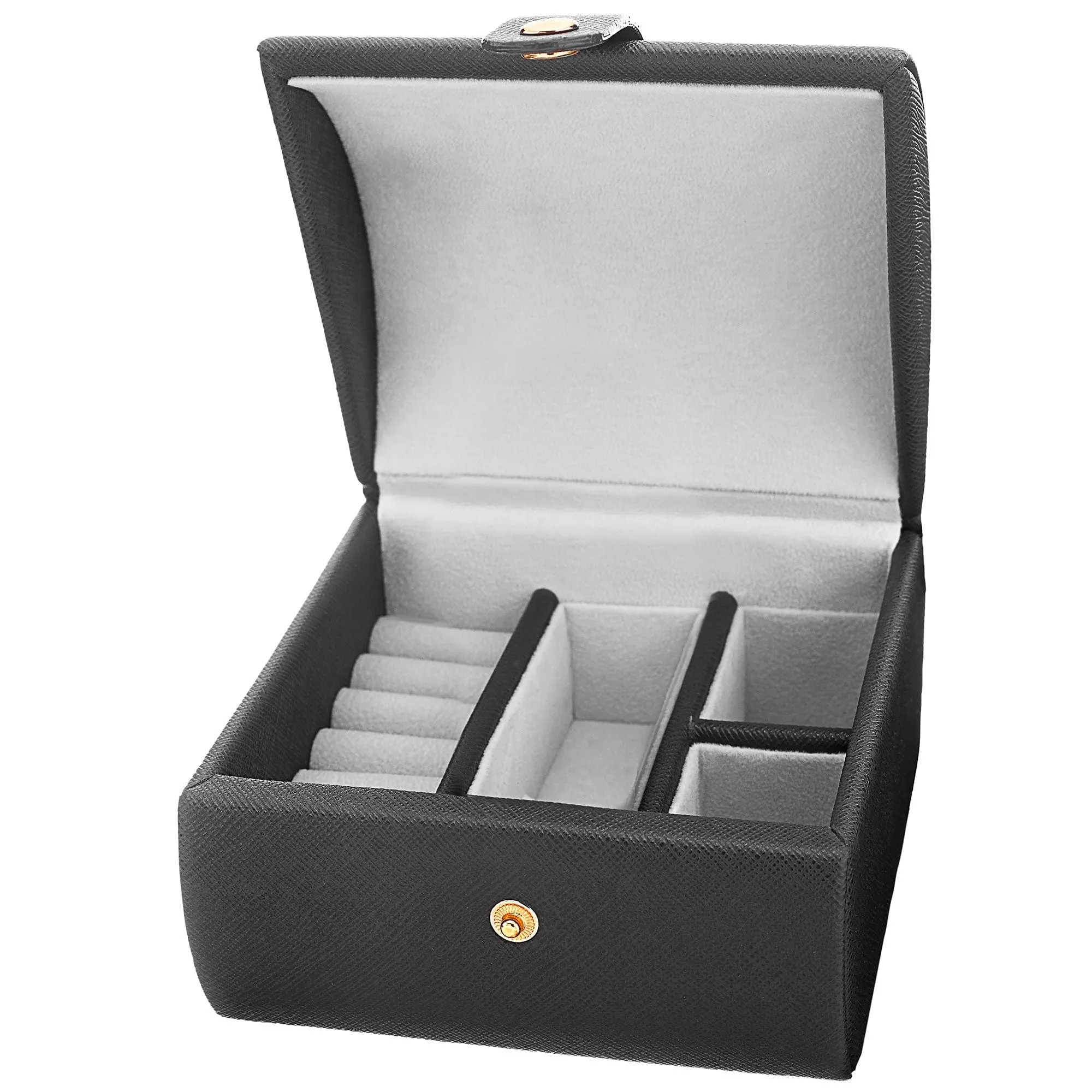 Charcoal Grace Watch & Jewelry Box