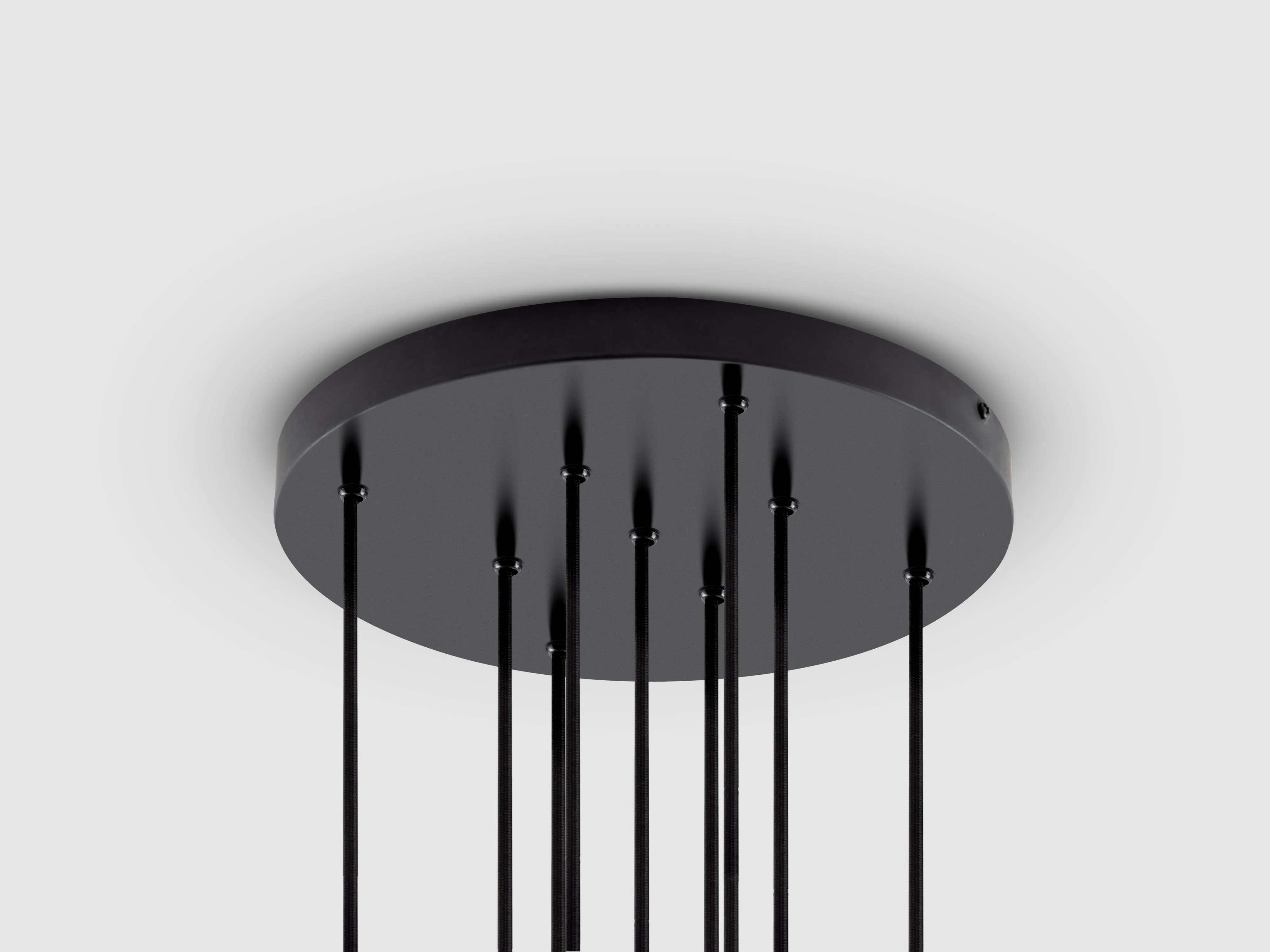Charcoal grey cluster ceiling light