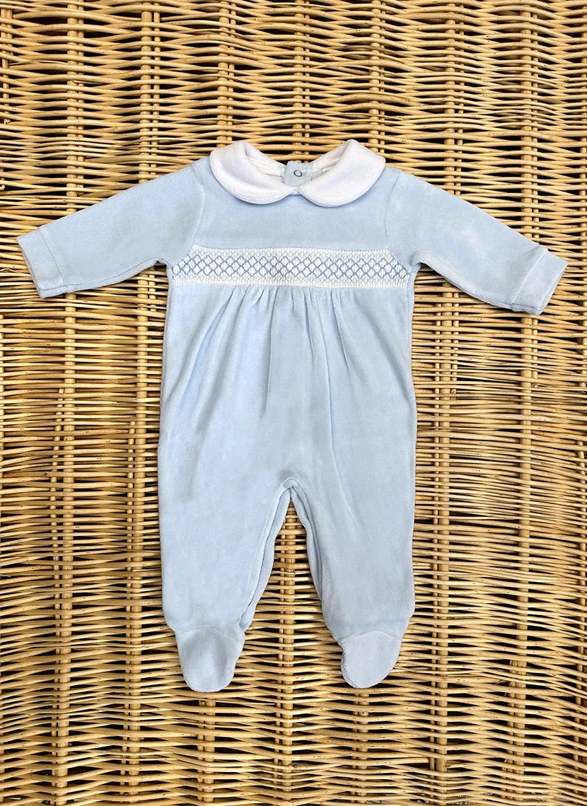 Chenille Sleepsuit smock