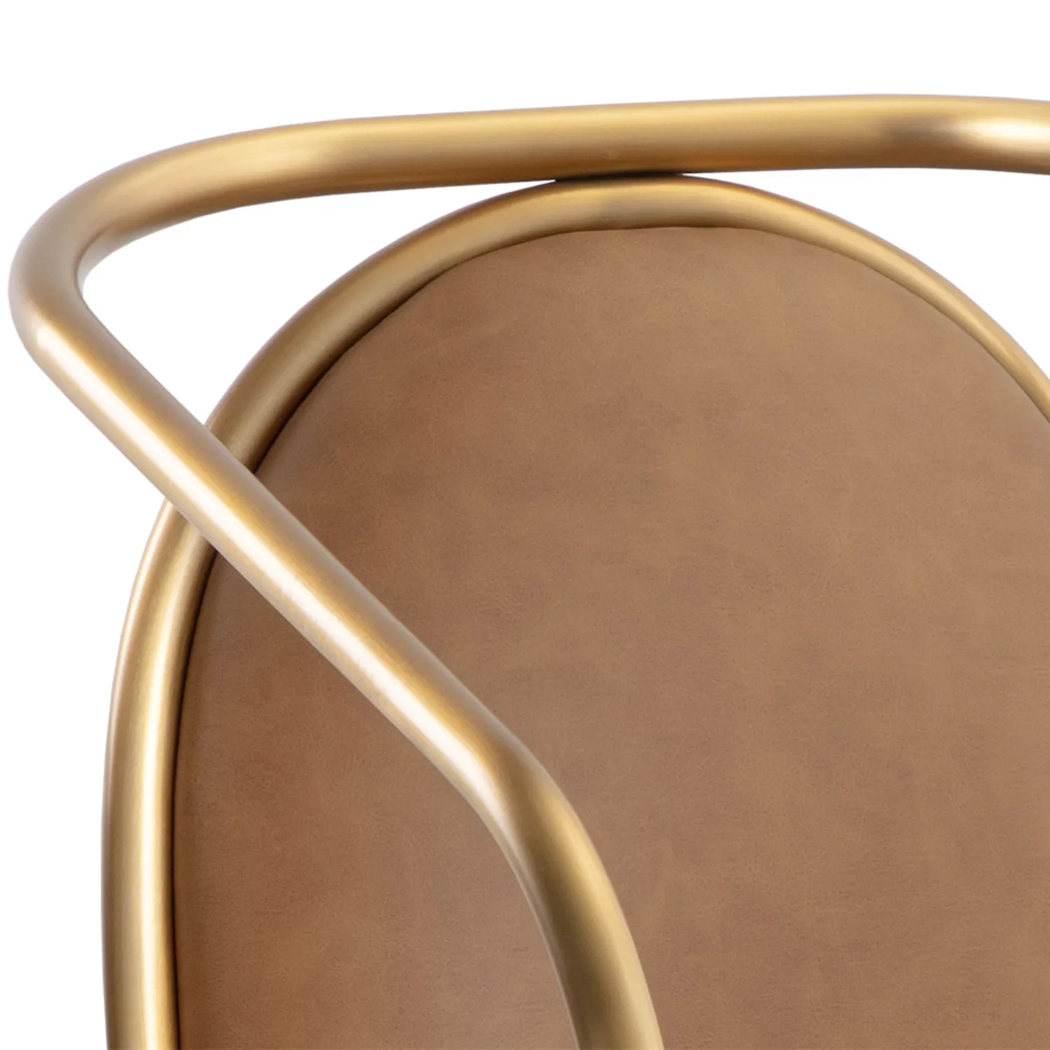Cicero Cognac Dining Arm Chair