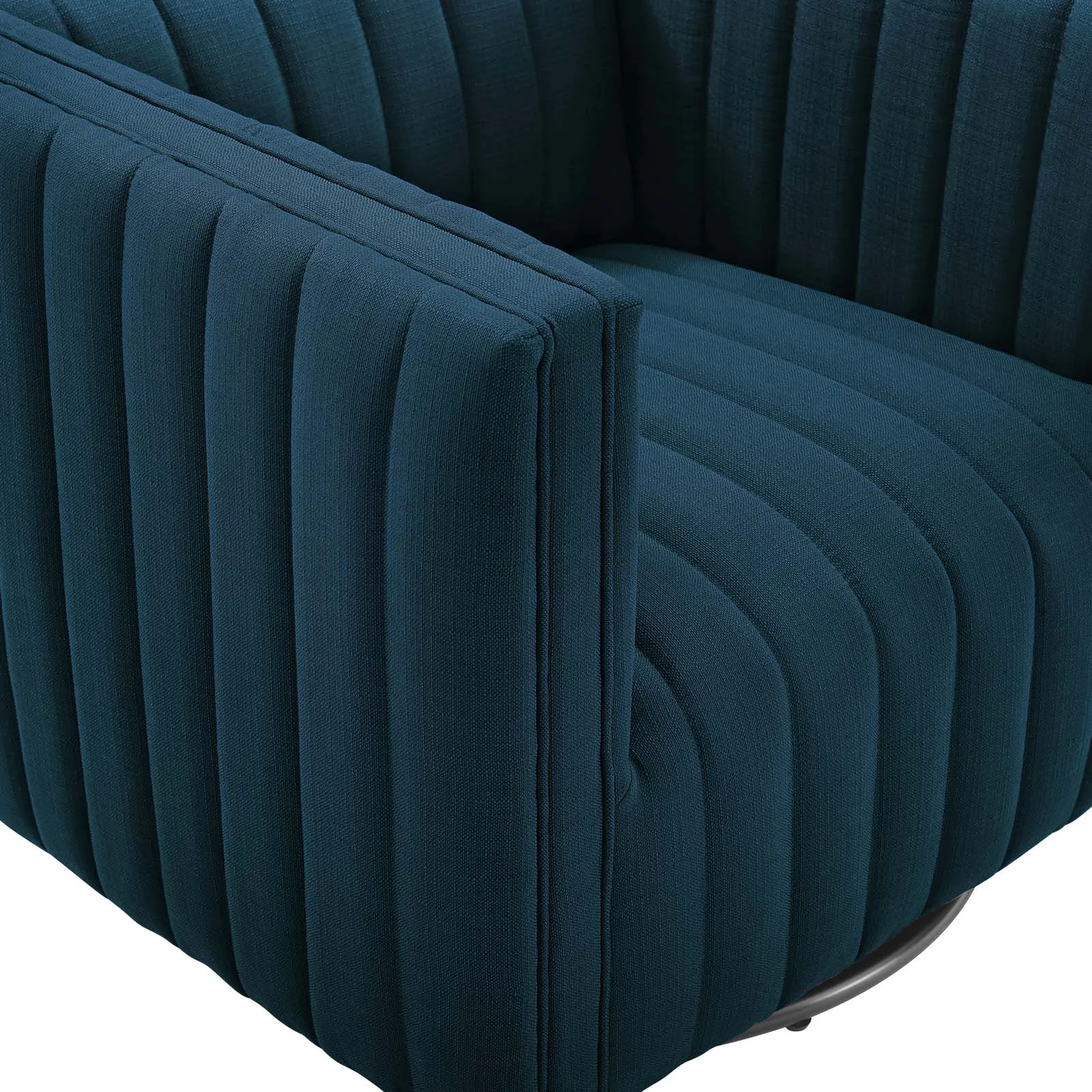 Conjure Tufted Swivel Upholstered Armchair by Modway