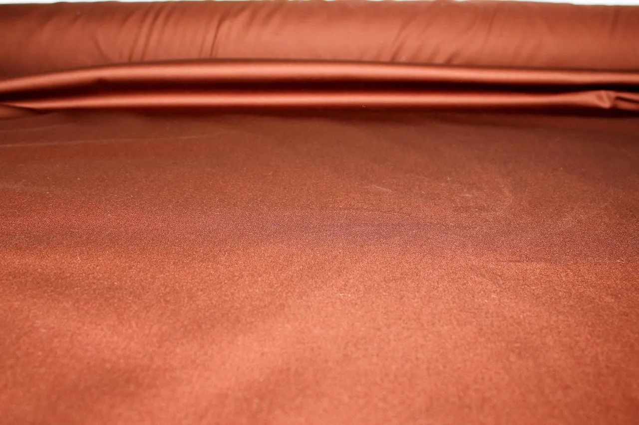 Cotton Sateen - Pecan Pie