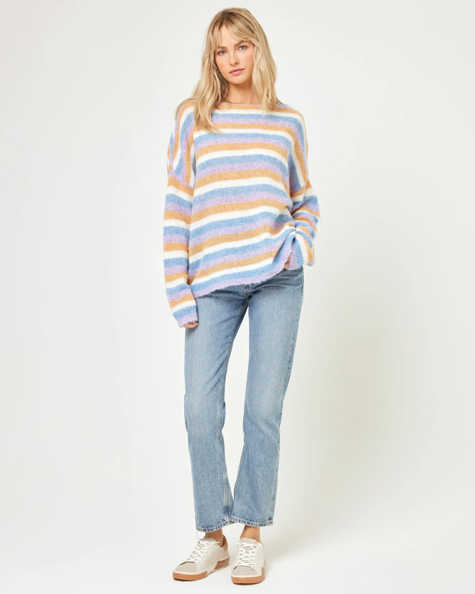 Cozy Clouds Sweater - Beautiful Skies Stripe