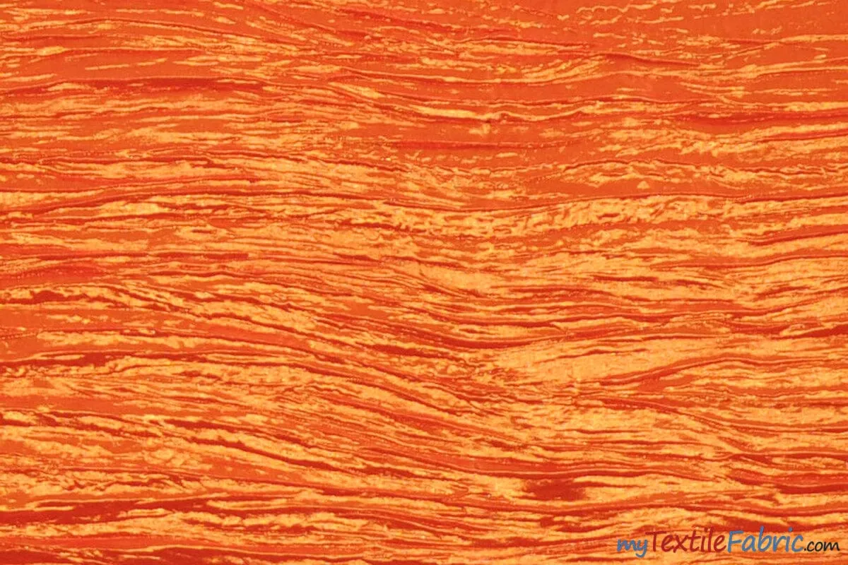 Crease Taffeta Fabric | Crush Taffeta | 52" Wide | Continuous Yards | Multiple Colors |