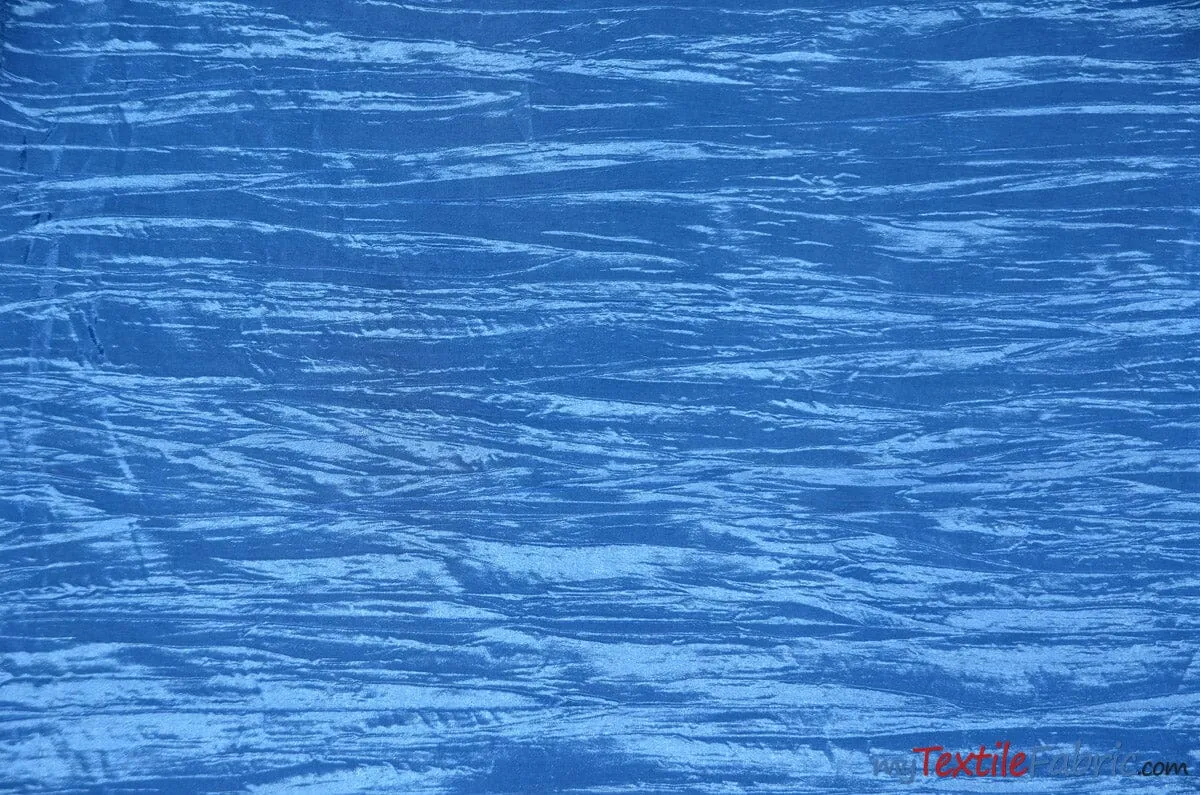 Crease Taffeta Fabric | Crush Taffeta | 52" Wide | Continuous Yards | Multiple Colors |