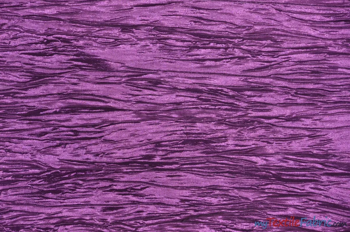 Crease Taffeta Fabric | Crush Taffeta | 52" Wide | Continuous Yards | Multiple Colors |